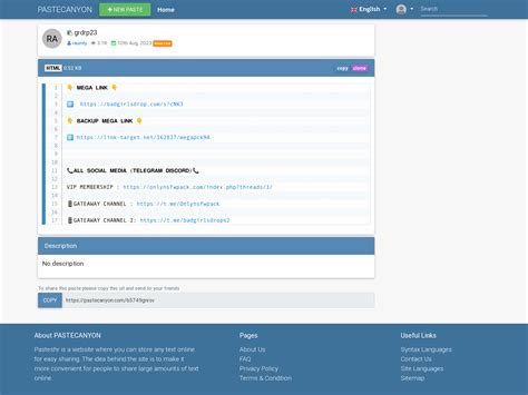 justpaste.it mega|PASTECANYON.